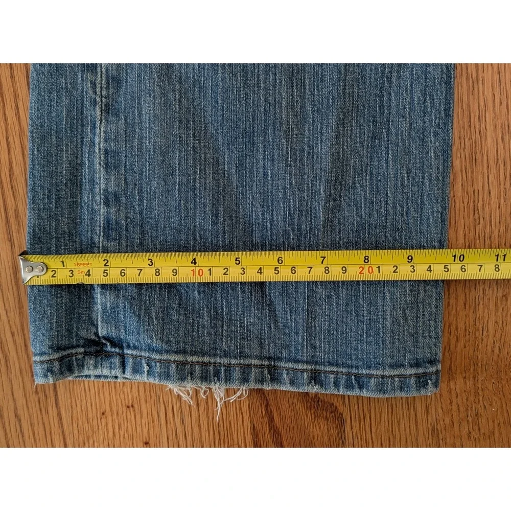 Polo Jeans Co Ralph Lauren Women's 16x32 Kelly Stretch Blue Denim Bootcut Jeans